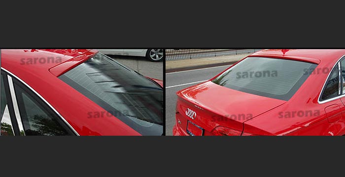 Custom Audi A4 Roof Wing  Sedan (2009 - 2010) - $239.00 (Manufacturer Sarona, Part #AD-008-RW)